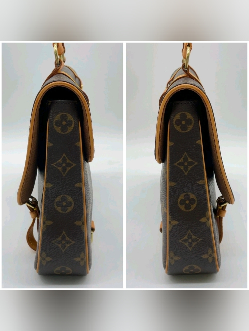 Auth Louis Vuitton Monogram Marcelle Sac A Dos Backpack - Picture 14 of 15